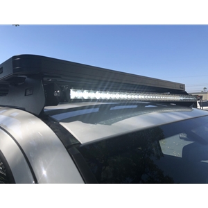 Cali Raised Front Runner Slimline Roof Rack LED Bar Brackets Kit 42 inch Slim LED Light Bar Clear Cali Raised LED