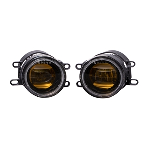 Diode Dynamics Elite Series Type B Fog Lamps for 2013-2021 Toyota Tacoma Pair Yellow 3000K