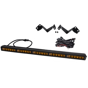 Diode Dynamics SS30 Stealth Lightbar Kit for 2016-2021 Toyota Tacoma, Amber Driving