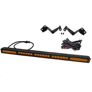 Diode Dynamics SS30 Stealth Lightbar Kit for 2016-2021 Toyota Tacoma, Amber Combo