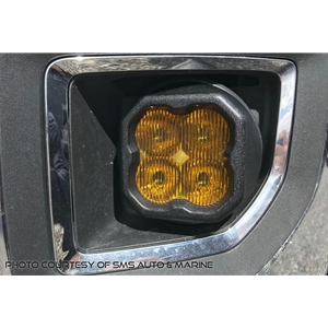 Diode Dynamics SS3 LED Type GM Fog Light Kit for 2015-2021 Chevrolet Colorado, Yellow SAE/DOT Fog Sport