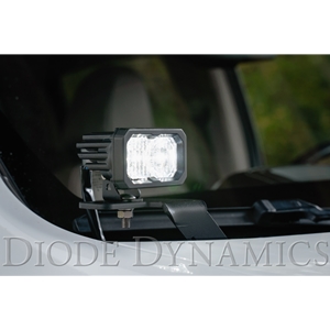 Diode Dynamics SS2 LED Ditch Light Kit for 2015-2021 GMC Canyon, Pro White Combo