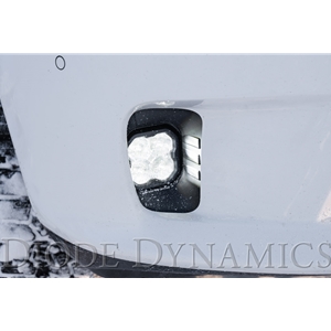 Diode Dynamics SS3 Vertical LED Fog Light Kit for 13-18 Ram 1500 White SAE/DOT Driving Sport