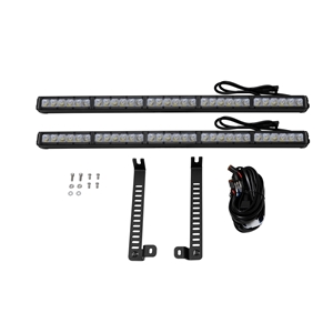 Diode Dynamics SS30 Dual Stealth Lightbar Kit for 2014-2019 Toyota 4Runner White Driving