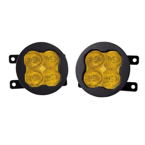 Diode Dynamics SS3 Type A ABL LED Fog Light Kit for 2013-2018 Acura RDX Yellow SAE/DOT Fog Sport w/ Backlight