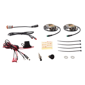 Diode Dynamics RGBW Engine Bay Strip Kit 2pc Multicolor