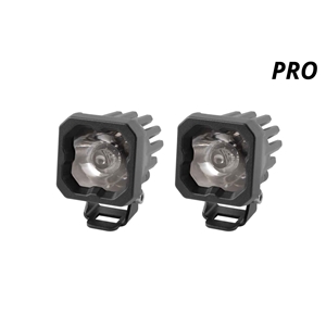 Diode Dynamics Stage Series C1 LED Pod Pro White Wide Standard WBL Pair