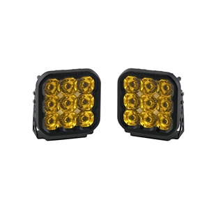 Diode Dynamics SS5 LED Pod Sport Yellow Spot Pair