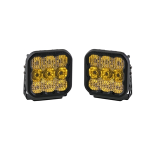 Diode Dynamics SS5 LED Pod Sport Yellow Combo Pair