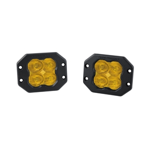 Diode Dynamics SS3 Pro ABL Yellow Driving Flush Pair