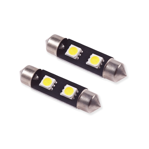 Diode Dynamics 39mm SMF2 LED Bulb Warm White Pair 