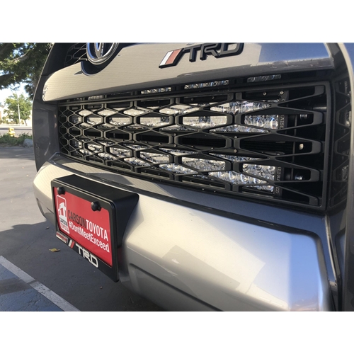 Cali Raised Led 14 21 4Runner 32 Inch Hidden Grille Led Light Bar Brackets Kit Two 32 Inch Combo Beam No Switch