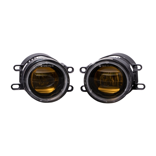 Diode Dynamics Elite Series Type B Fog Lamps for 2013-2018 Lexus ES300h Pair Yellow 3000K 