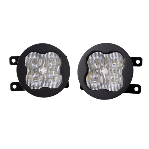 Diode Dynamics SS3 Fog Light Kit - SS3 Sport White SAE w/ Backlight for 2013-2016 Ford C-Max