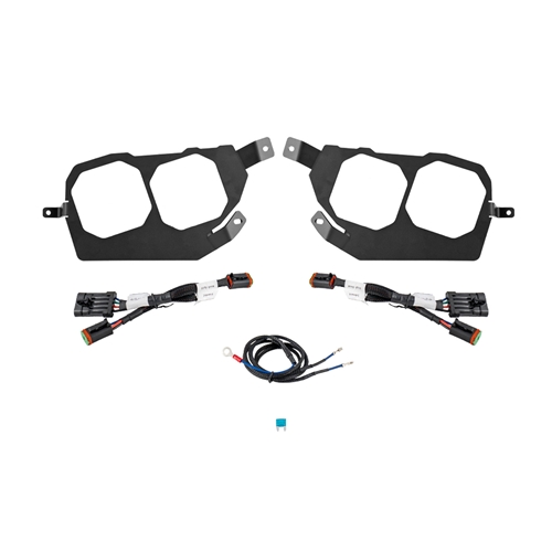 Diode Dynamics Powersports Headlight Kit - SS3 Mounting Bracket Only for 2014-2023 Polaris RZR XP