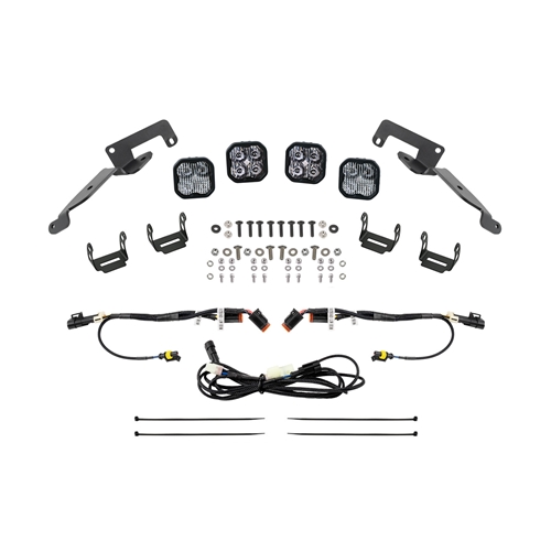 Diode Dynamics Powersports Headlight Kit - SS3 Sport Cool White ABL Headlight for 2022-2024 Honda Talon