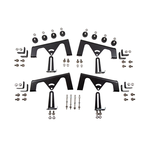 Diode Dynamics SS5 CrossLink Mounting Kit - SS5 Support Bracket Kit for Prinsu/Sherpa Roof Racks