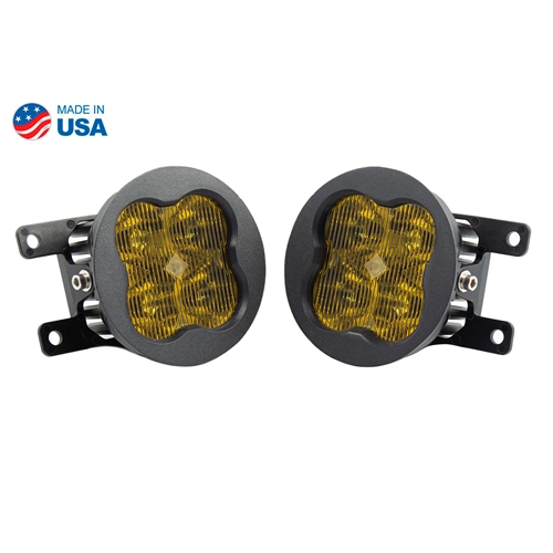 Diode Dynamics SS3 LED Type A Fog Light Kit for 2012-2015 Ford Explorer Yellow SAE/DOT Fog Sport 