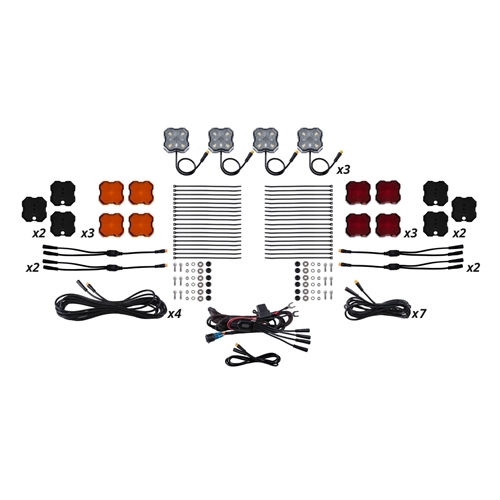 Diode Dynamics SS30 Stealth Light Bar Kit - SS30 Stealth Light Bar Brackets for 2016-2023 Toyota Tacoma