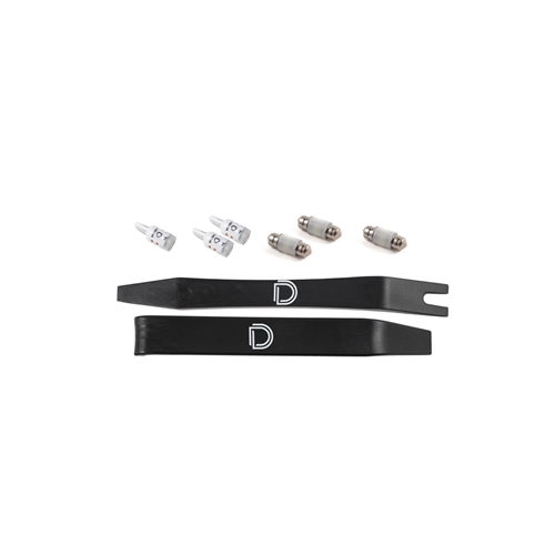 Diode Dynamics Stage Series SXS Rock Light Kit - White Rock Light Kit Diffused M8 (4-pack)