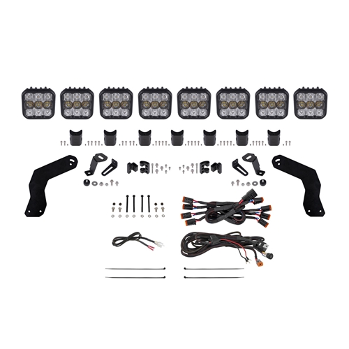 Diode Dynamics Interior LED Conversion Kit - Interior Stage 1 Kit Cool White for 2010-2014 Ford Mustang