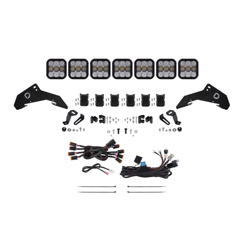 Diode Dynamics Interior LED Conversion Kit - Interior Stage 1 Cool White for 2018-2019 Ford Mustang