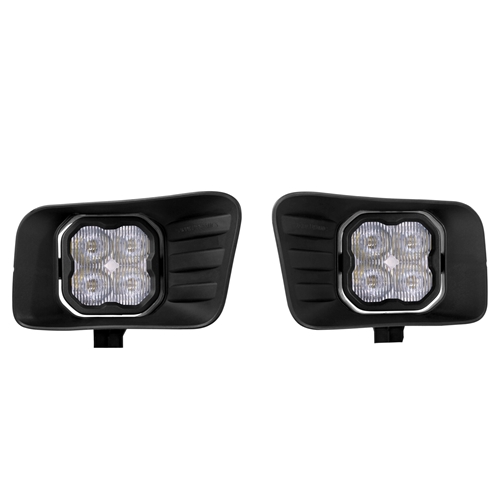 Diode Dynamics SS3 Fog Light Kit - SS3 Max White SAE w/ Backlight for 2009-2012 RAM 1500