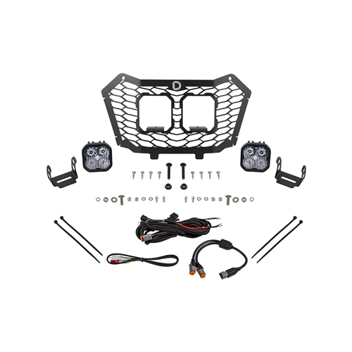 Diode Dynamics HitchMount LED Pod Reverse Kit - C1R Harness for 2019-2023 GMC Sierra