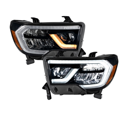 Form Lighting Headlight Assembly - 2008-2017 Toyota Sequoia LED Reflector Headlights  