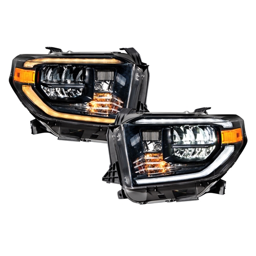 Form Lighting Headlight Assembly - 2014-2021 Toyota Tundra LED Reflector Headlights  