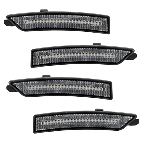 Form Lighting Side Marker Light Assembly - 2024-2025 Ford Mustang LED Sidemarkers Clear