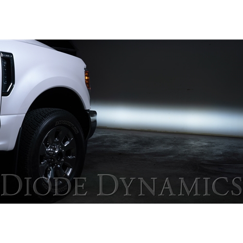 Diode Dynamics SS3 LED Type F2 Fog Light Kit for 2017-2021 Ford Super Duty, White SAE/DOT Driving Sport