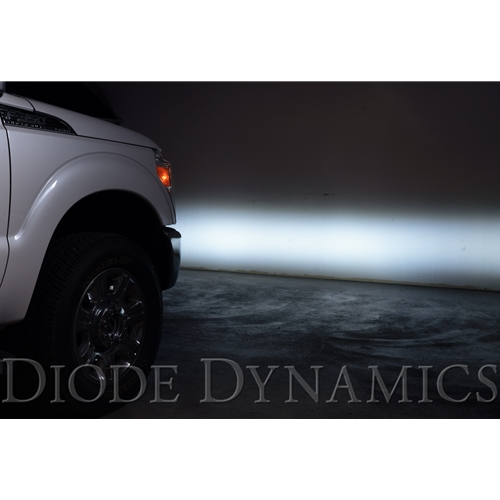 Diode Dynamics SS3 Type SD LED Fog Light Kit for 11-16 Ford Super Duty F-250/F-350 White SAE/DOT Driving Sport 