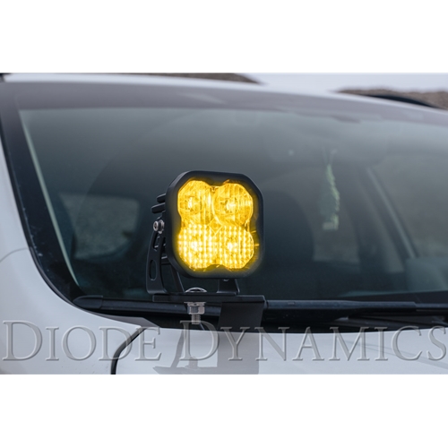 Diode Dynamics SS2 LED Ditch Light Kit for 2018-2021 Subaru Crosstrek, Sport Yellow Combo