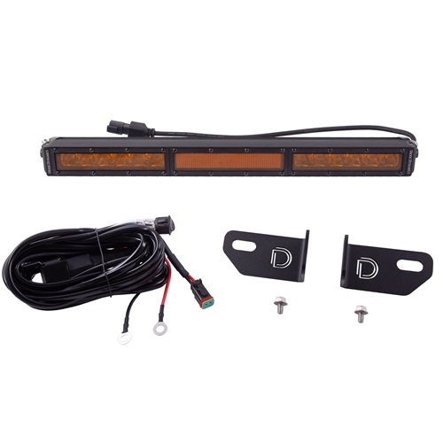 Diode Dynamics SS18 LED Lightbar Kit for 2019-2021 Ford Ranger, Amber Combo