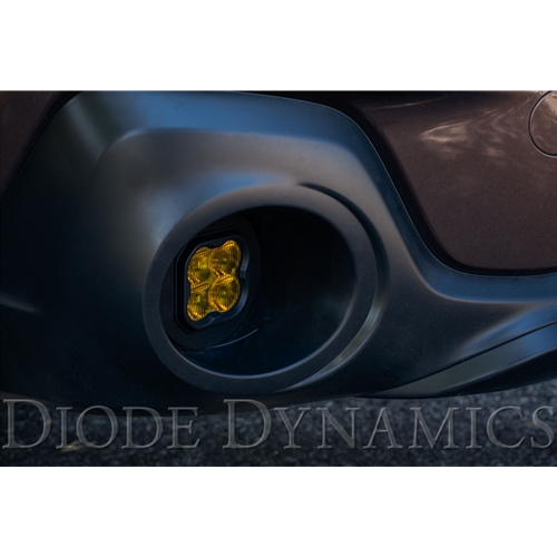 Diode Dynamics SS3 Type OB LED Fog Light Kit for 2013-2019 Subaru Outback Yellow SAE/DOT Fog Sport 