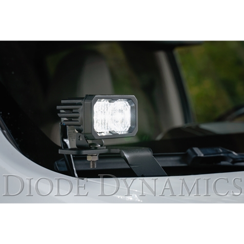 Diode Dynamics SS3 LED Ditch Light Kit for 2015-2021 GMC Canyon, Sport White Combo 