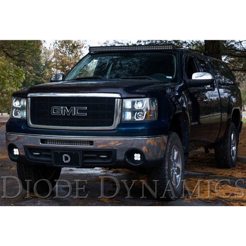 Diode Dynamics SS3 Type GM5 LED Fog Light Kit for 07-13 GMC Sierra 1500 White SAE/DOT Driving Sport 