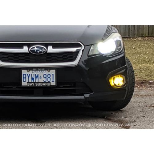 Diode Dynamics SS3 Type A LED Fog Light Kit for 2012-2014 Subaru Impreza White SAE/DOT Fog Max 