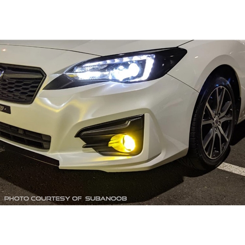 Diode Dynamics SS3 Type A LED Fog Light Kit for 2015-2021 Subaru Impreza (w/ Eyesight Package), White SAE/DOT Fog Max