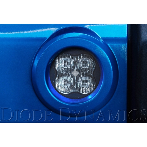 Diode Dynamics SS3 Type M LED Fog Light Kit for 2005-2010 Chrysler 300 White SAE/DOT Fog Max 