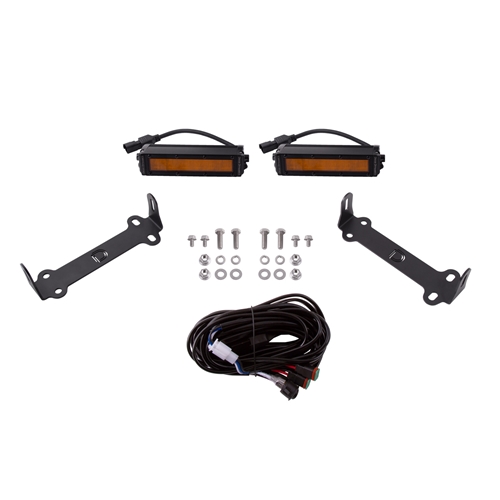 Diode Dynamics Stage Series SAE/DOT LED Lightbar Kit for 2014-2021 Toyota 4Runner Amber SAE/DOT Wide  