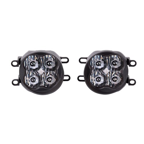 Diode Dynamics SS3 Type B ABL LED Fog Light Kit for 2006-2012 Toyota RAV4 White SAE/DOT Driving Sport w/ Backlight  