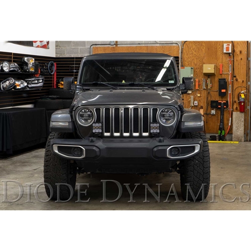 Diode Dynamics Jeep JL SS5 CrossLink Bumper Lightbar Kit Sport Combo 