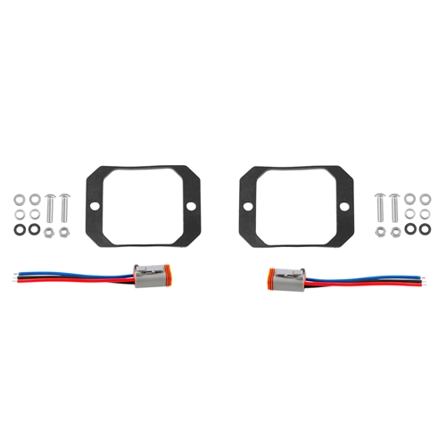 Diode Dynamics Stage Series C1 Flush Mount Mounting Kit Pair 