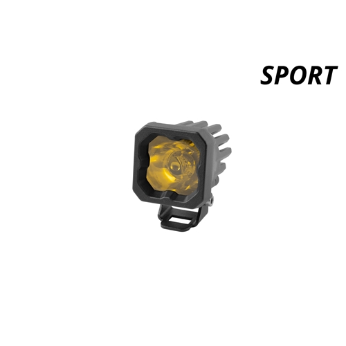 Diode Dynamics Stage Series C1 LED Pod Sport Yellow Spot Standard ABL Each 