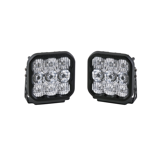 Diode Dynamics SS5 LED Pod Sport White Combo Pair 