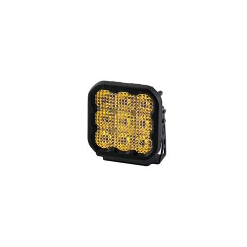 Diode Dynamics SS5 LED Pod Sport Yellow Flood Single 