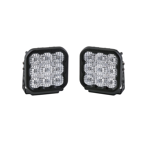 Diode Dynamics SS5 LED Pod Pro White Flood Pair 