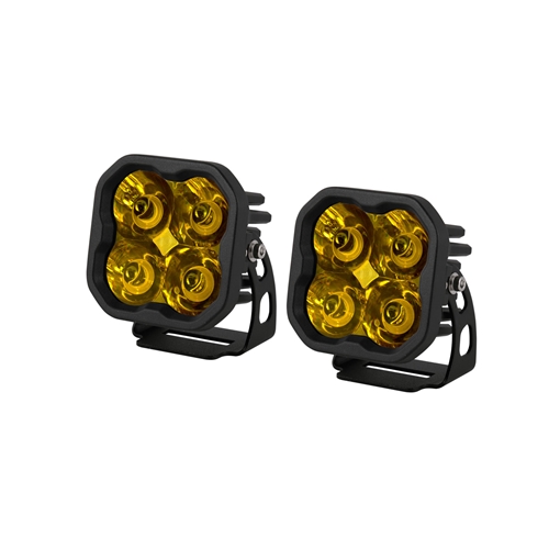 Diode Dynamics SS3 Sport ABL Yellow Spot Standard Pair 